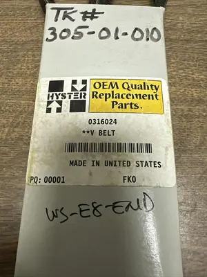 Used HYSTER 316024 Belts Ohio US | Surplus Asset Holdings #1245621