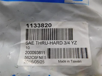 Lot of 7 Bags of 10 Fastenal SAE Thru-Hard 3/4" x 1.469" Steel Flat Washers New