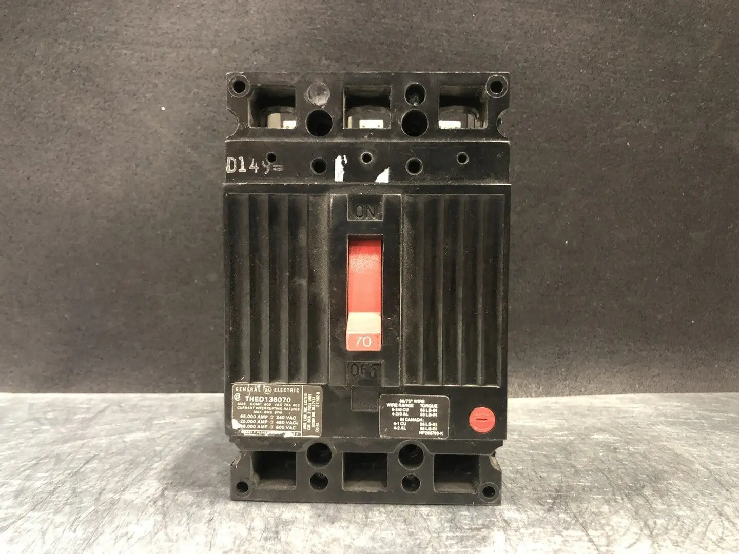 USED GENERAL ELECTRIC THED136070