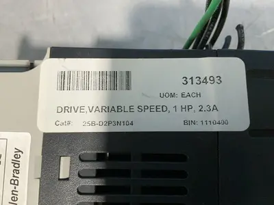 Used 2015 ALLENBRADLEY 25BD2P3N104 Variable Speed Drives Ohio US | HGR 24 #1506625