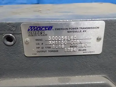 Morse Raider Gear Reducer