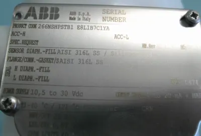 NEW ABB 266NSHPSTB1 E8L1B7C1YA