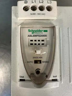 Schneider ABL8WPS24400 Power Supply 24VDC-40A ABL8-WPS24400 (6.3.4)