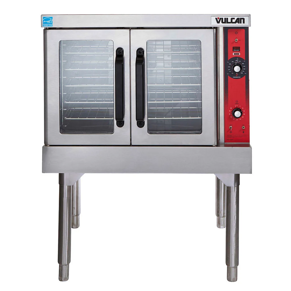 Vulcan VC4GD Single Full Size Liquid Propane Gas Convection Oven - 50,000 BTU