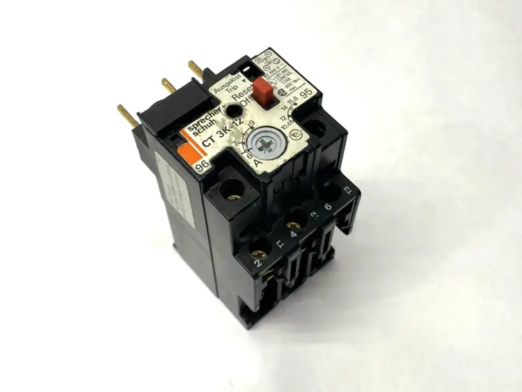 Used SPRECHER + SCHUH OVERLOAD RELAY 6-9A Relays & Switches | Maverick Industrial Sales #1101774