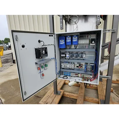 Used Spiroflow Bulk Bag Discharger Loss in Weight Batching System w/Flex Screws