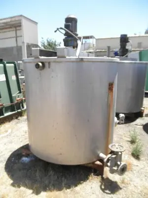 Tank, 750 Gallon, S/st, Agit, 3 HP, (4) #C735196