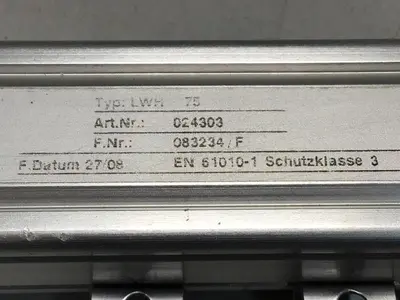 USED NOVOTECHNIK LWH75