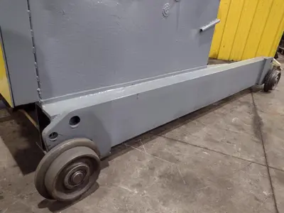 20,000 LBS X 60" AMERICAN MODEL #1000 MOTORIZED COIL REEL UNCOILER: YOBRO #24792