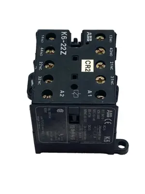 Used ABB Mini Contactor Relay 4-Pole 2NO 2NC Screw Terminal PLC Contactors Michigan US | Maverick Industrial Sales #1401395