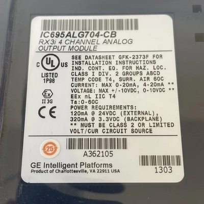 NEW FANUC IC695ALG704-CB