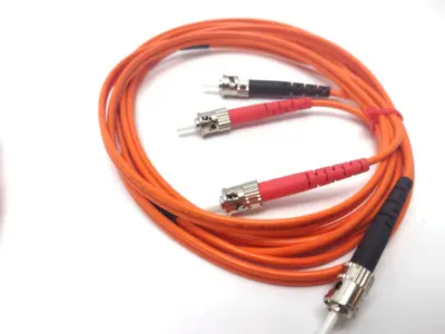 FC-STST-MD6-2M | Fiber Optic Cable Shop  ST-ST MM SPLX 62.5/125 2m Cable LOT OF 4 - Open box