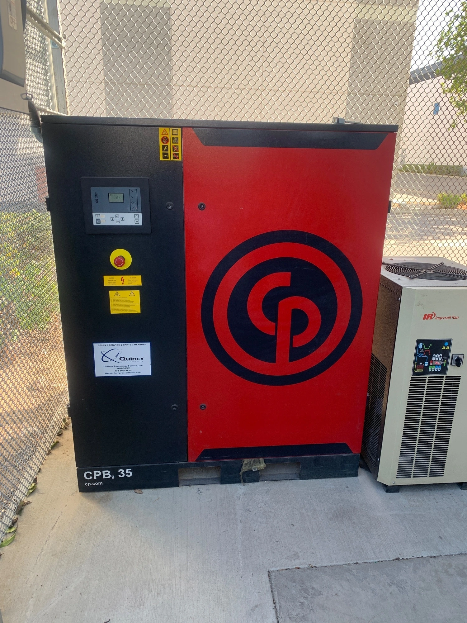 USED 2015 CHICAGO PNEUMATIC CPBG-35