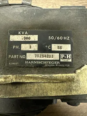 Used HARNISCHFEGER 75Z542D1 Miscellaneous Equipment (Electrical & Power) Ohio US | Surplus Asset Holdings #1243916