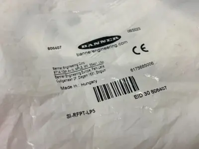 NEW BANNER ENGINEERING RFID SAFETY SWITCH CODING: LOW, SINGLE PNP