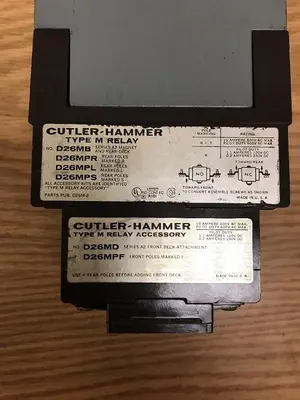 Used CUTLER-HAMMER D26MB Miscellaneous Equipment (Electrical & Power) | Surplus Asset Holdings #1195164