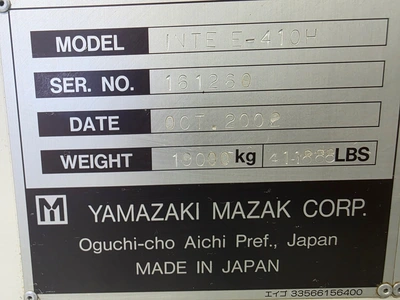 2002 MAZAK INTEGREX E-410HS 5-Axis or More CNC Lathes | Liberty Machine Works LLC (10)