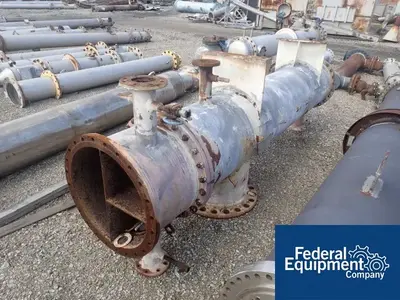 USED Thermotran 239 Sq Ft Thermotran Heat Exchanger, S/S, 150/150#