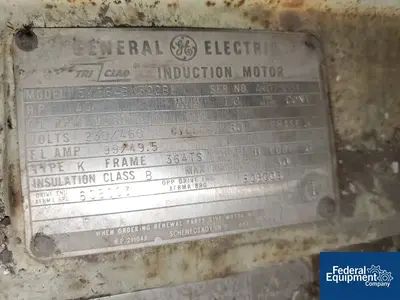USED Sharples 40" X 24" SHARPLES SLUDGE-PAK CENTRIFUGE, 316 S/S