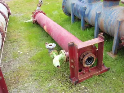Heat Exchanger, Block, Graphite, 124 SF, 116/58 PSI, #S737138