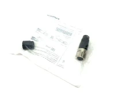 NEW TURCK FIELD WIREABLE CONNECTOR FEMALE STRAIGHT 100002047