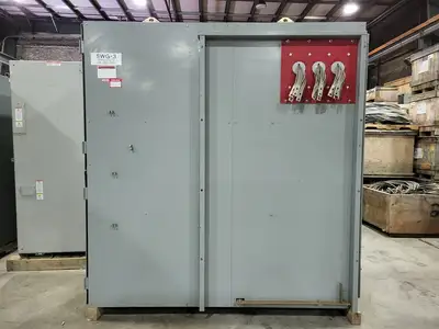 1200A 4160V Switchgear, Main Breaker & Tie Breaker w/ 2 Auxiliary Units