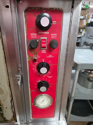 New | in-Stock Blodgett Used Blodgett CTB-1 Electric 1/2 Size Convection Oven with Stand and Casters 208V JB Electric Ovens Illinois US | Falcon Restaurant Supply #1375142