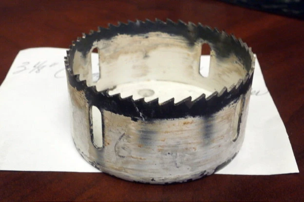 Used 3 1/8" (79mm) Bi-Metal Hole Saw