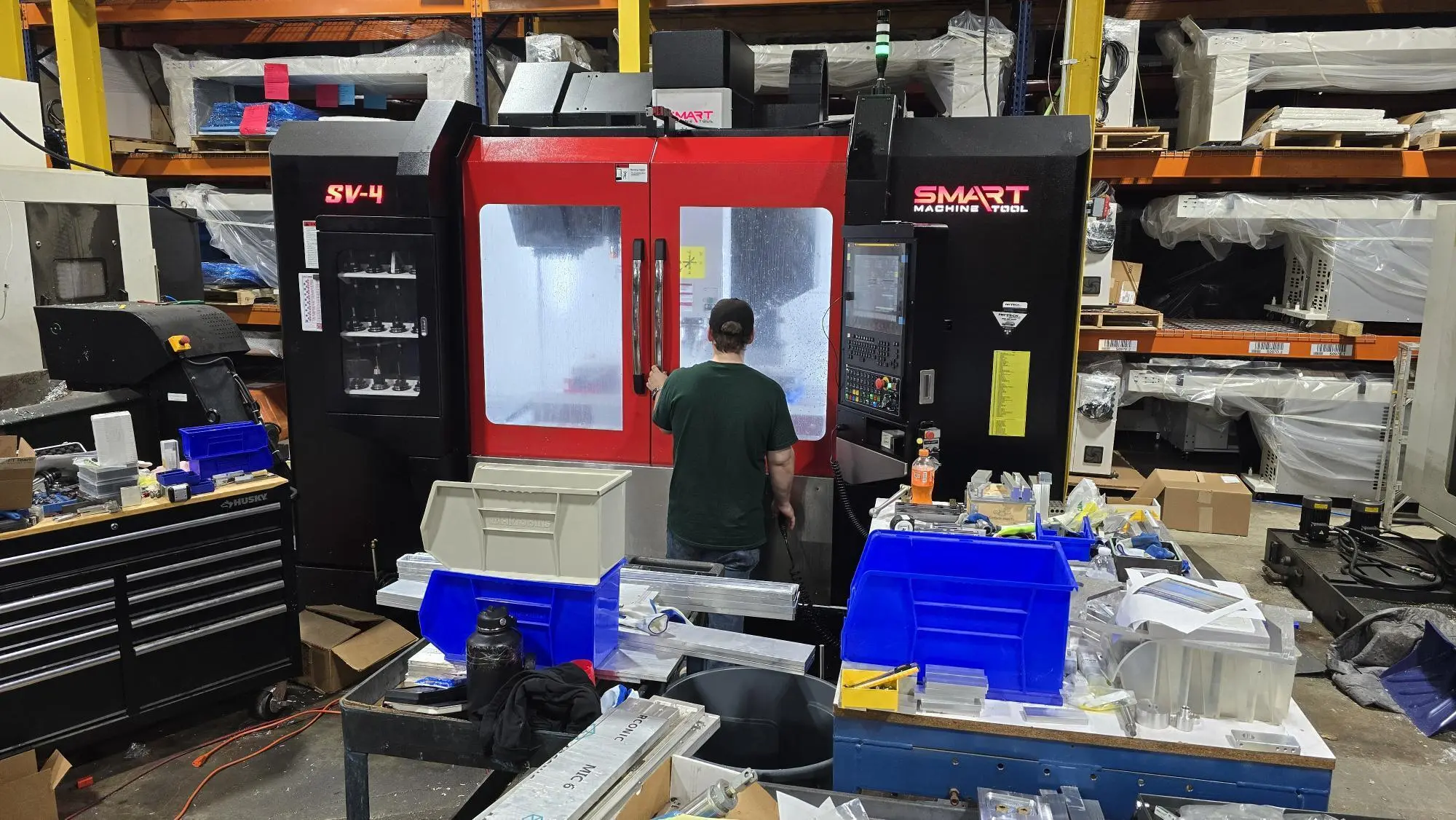 Used 2025 SMART MACHINE TOOL SV 4 Vertical Machining Centers Illinois US | 520 Machinery Sales LLC #1359161