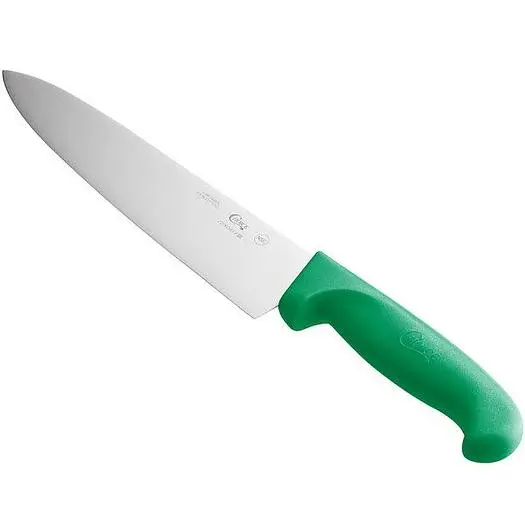 8" Chef Knife with Green Handle