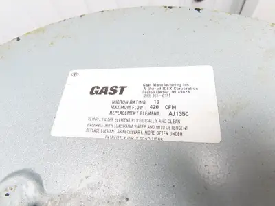 Used GAST _UNKNOWN_ Air Filtration Units Indiana US | Arrow Industrial #1442860