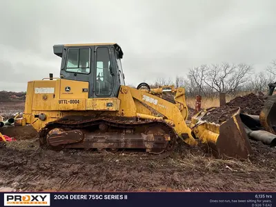 Used 2004 DEERE 755C SERIES II Compact Track Loaders Pennsylvania US | Proxy Equipment #1382098