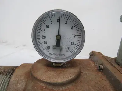AUPK-3004-01 SMC 3A 12PSI Counter Weight Air Pressure Relief Valve Superchek  4"