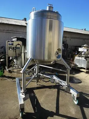Reactor, 265 Gallon, 316L S/st, 100 PSI, Jkt, Feldmeier, #S737963