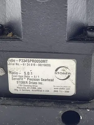 USED STOBER STOBER P321SPR0050MT RATIO 5.0:1