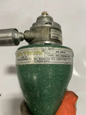Lightnin Series 20 800300 PSP Air Drive / Pneumatic Batch Mixer 10000RPM