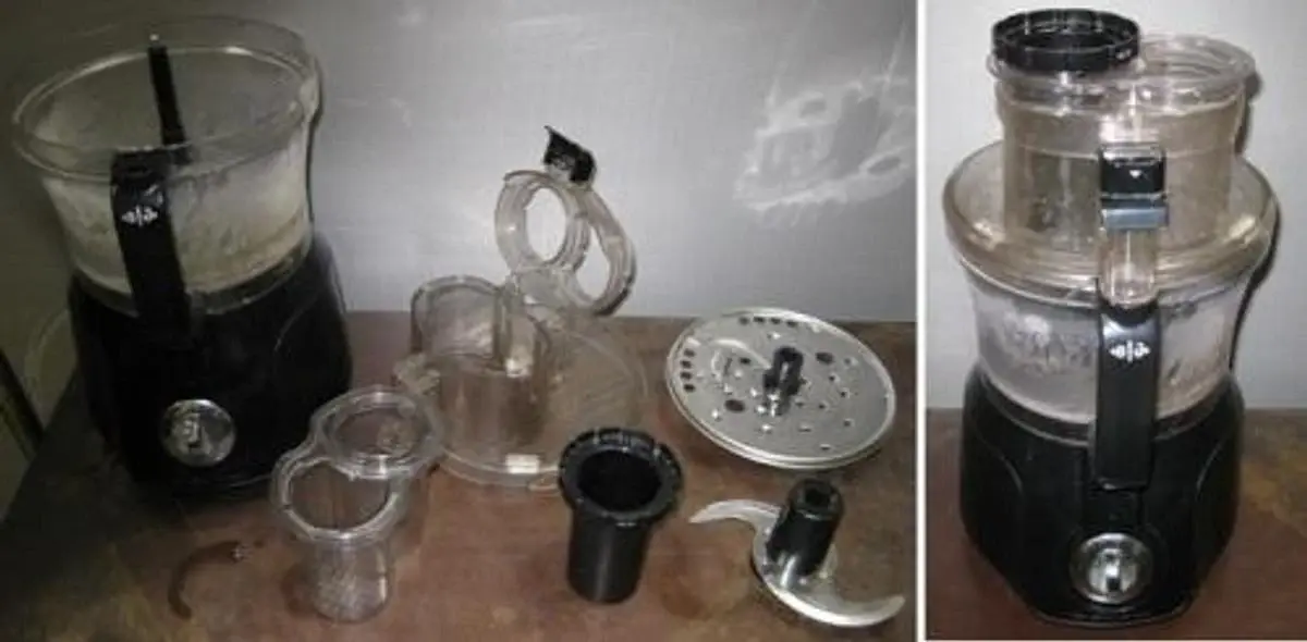 QTY. 1. NO NAME FOOD PROCESSOR WITH ACCESSORIES....