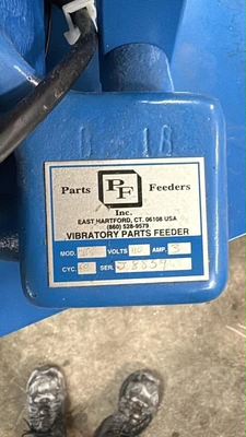 PARTS FEEDERS INC B-18 Vibratory Machines | Global Machine Brokers, LLC (10)