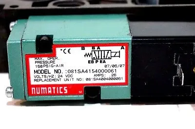NEW NUMATICS 081SA4154000061 SOLENOID VALVE