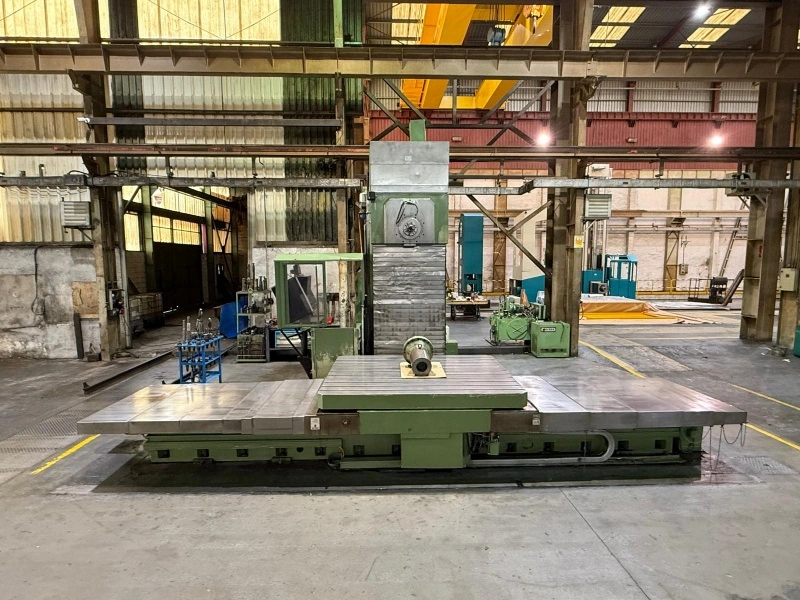 JUARISTI CNC T-Type Horizontal Borer, 1996/2002, in good used condition, VIDEO