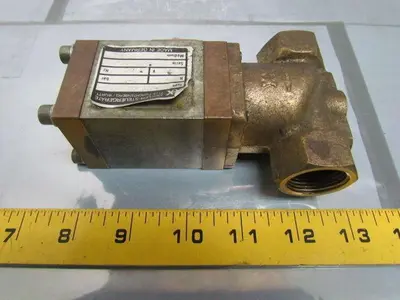 MULLER-Steuergerate RSV O12 NC RSV 12 NC Pneumatic Lateral Valve 3/4" NPT