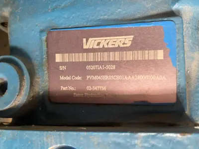 Used Vickers PVM045ER05CE01AAA28000000A0A Hydraulic Power Units California US | Heavy Wall Consulting #1310630