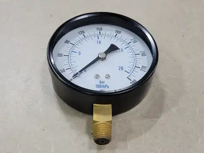 3-1/2 in. Pressure Gauge 0-300 psi