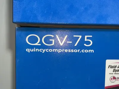 Used 2017 QUINCY COMPRESSOR QGV75 Rotary Screw & Sliding Vane Air Compressors Ohio US | HGR 24 #1446132