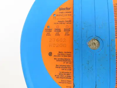 Tractel Blocfor Self-Retracting Lifeline Fall Protection Device 20' 310 lbs.