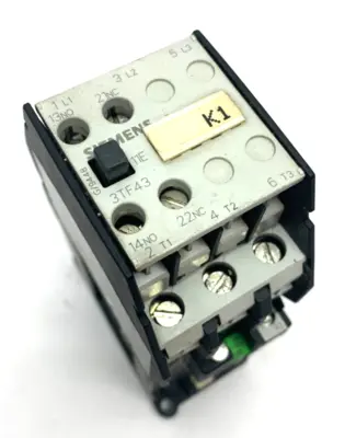 3TF4311-0B | Siemens  AC Contactor 3-Pole VDE0660 - Used