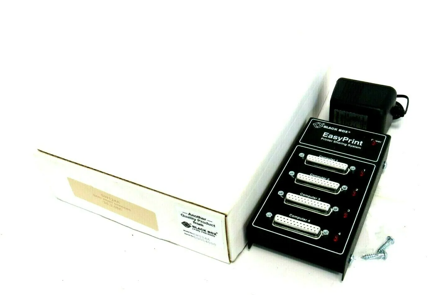 NEW BLACK BOX SW124A EASYPRINT PINTER SHARING SYSTEM