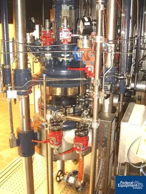 USED R&M Italia 70 Liter R & M Italia Glass Lined Reactor Set