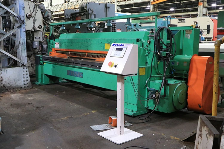 Used 1983 Wysong 1025 Power Squaring Shears (Inch) New Jersey US | Machinery Values #302355