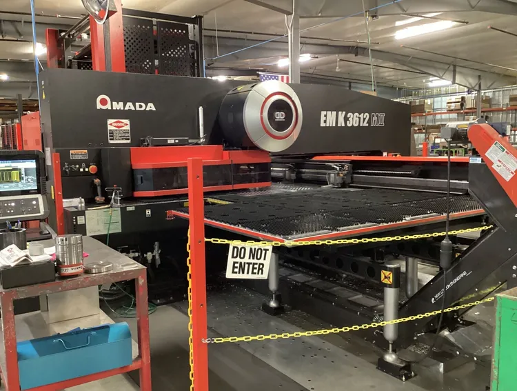Used 2019 AMADA EMK 3612 MII Turret Punches California US | Machinery Resources International #718409